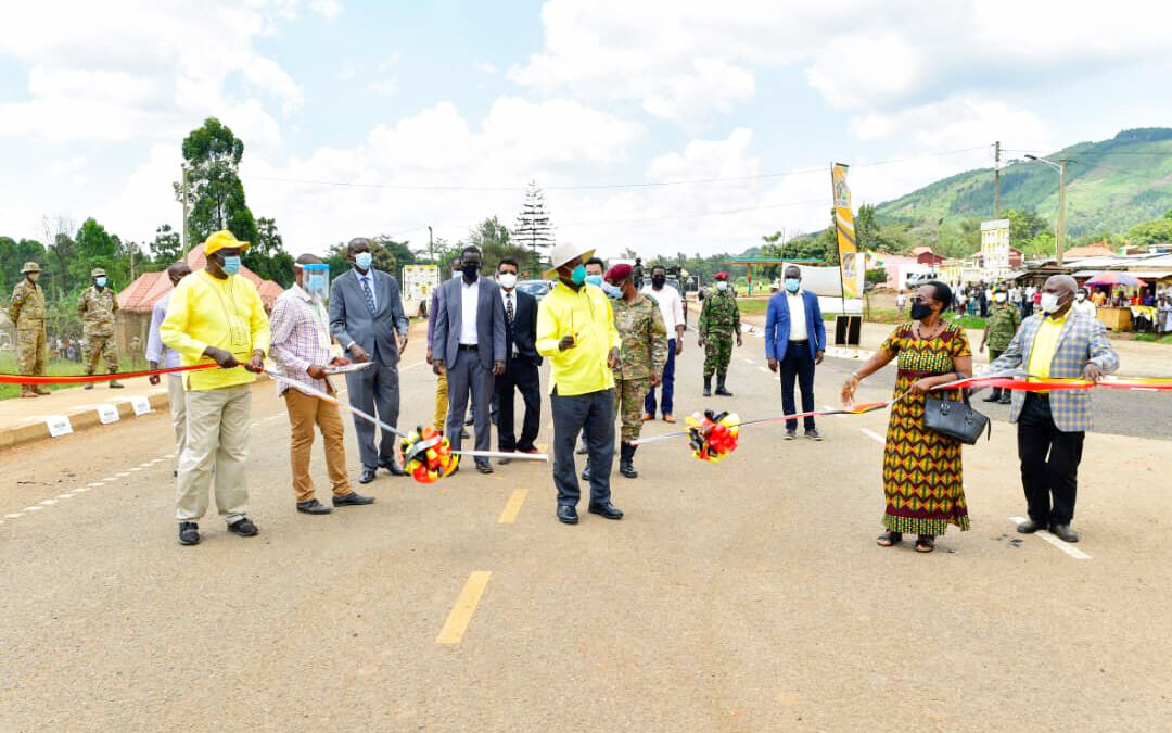 UGANDA Bumbobi-Lwakhakha Road Commissioned