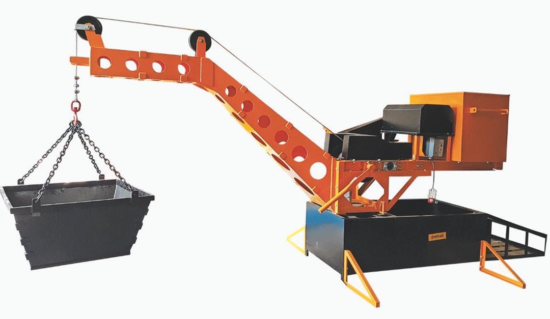 An Economic Choice For Material Lifting