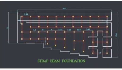 Comparison Of Raft Foundation And Strap Beam Foundation In RCC Tall Structures
