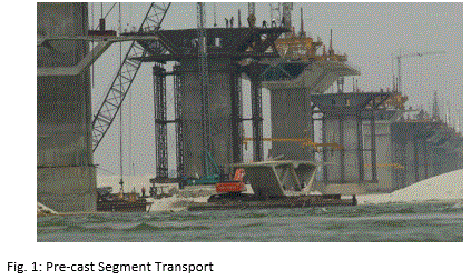 Deck Erection And Pre-Stressing Of Extra – Dosed Balanced Cantilever Span