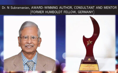 Association Of Consulting Engineers (India) Bestows Gourav Awards 2021 To Dr. N. Subramanian