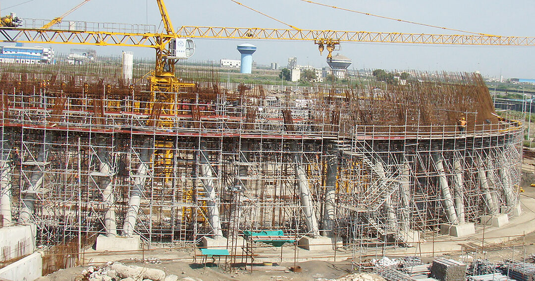 The Art Of Scaffolding – Layher Scaffolding For Cooling Tower