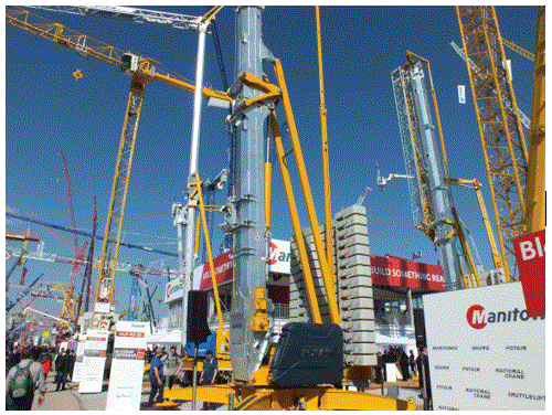 Manitowoc Will Unveil Six New Cranes And Several New Lifting Technologies