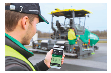 VÖGELE Presents Smart Solution For Digital Job-Site Documentation
