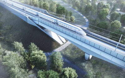 UK HS2 Starts Construction Of The Longest Railway Bridge In UK