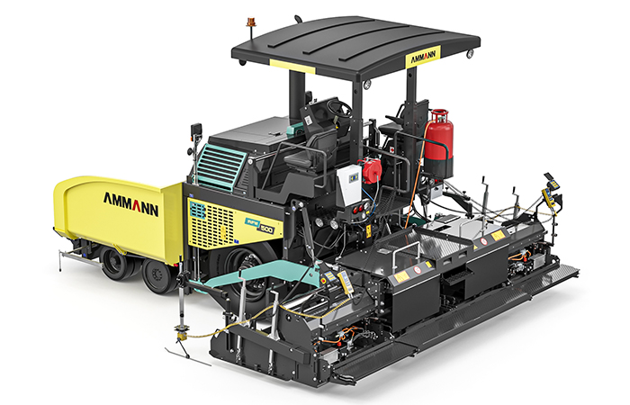 New Product Launch New Ammann Wheeled Paver In The Market  AFW 500 Is An Ideal Fit For Highway Projects