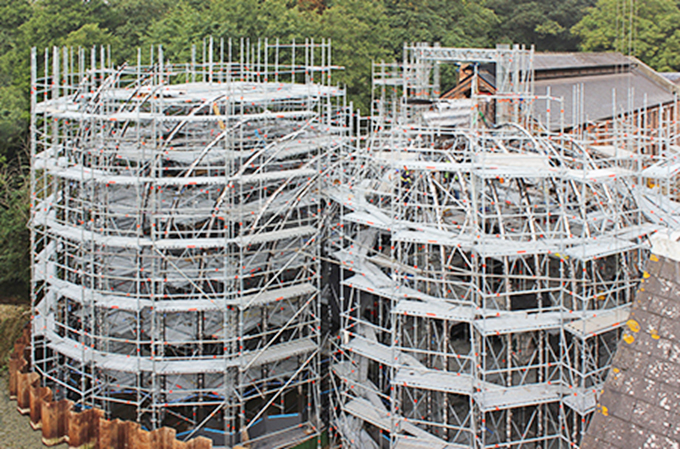 The Art Of Scaffolding: Allround Scaffolding  Ideal For Historical Building
