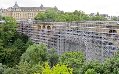 Layher Allround Scaffolding Systems Ideal For Bridge Modernization