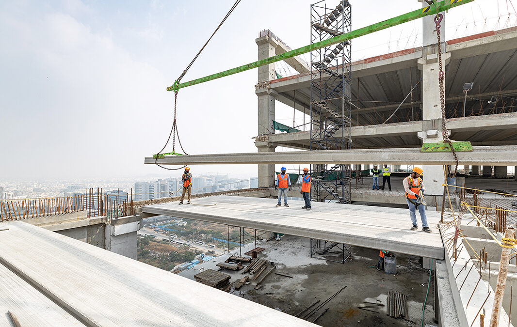 Newcomer Can Make History In Precast Building