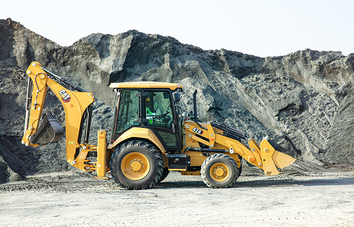 New Product Launch Launch Of The New Cat® 424 Backhoe Loader