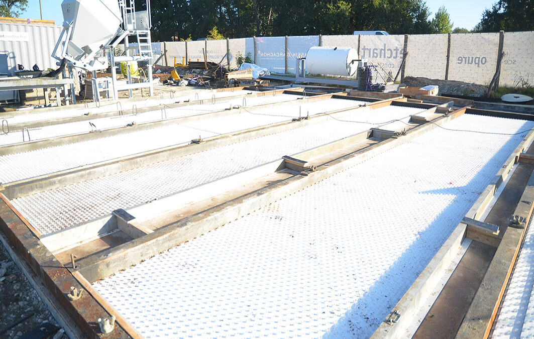 Concrete Protective Liners For Wastewater Basin