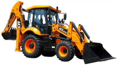ACE Backhoeloader AX-124: Rugged Machine For Tough Terrains